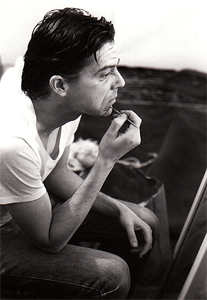 Eric Beringer, before Krapp’s Last Tape